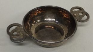 A E JONES: A good silver wine taster.