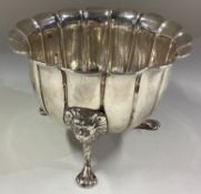 A fine and rare 18th Century Irish silver bowl.