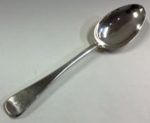 A Georgian silver OE pattern spoon.