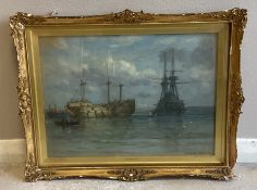 ARTHUR WILDE PARSONS: (British, 1854 - 1931): A framed and glazed oil on board.