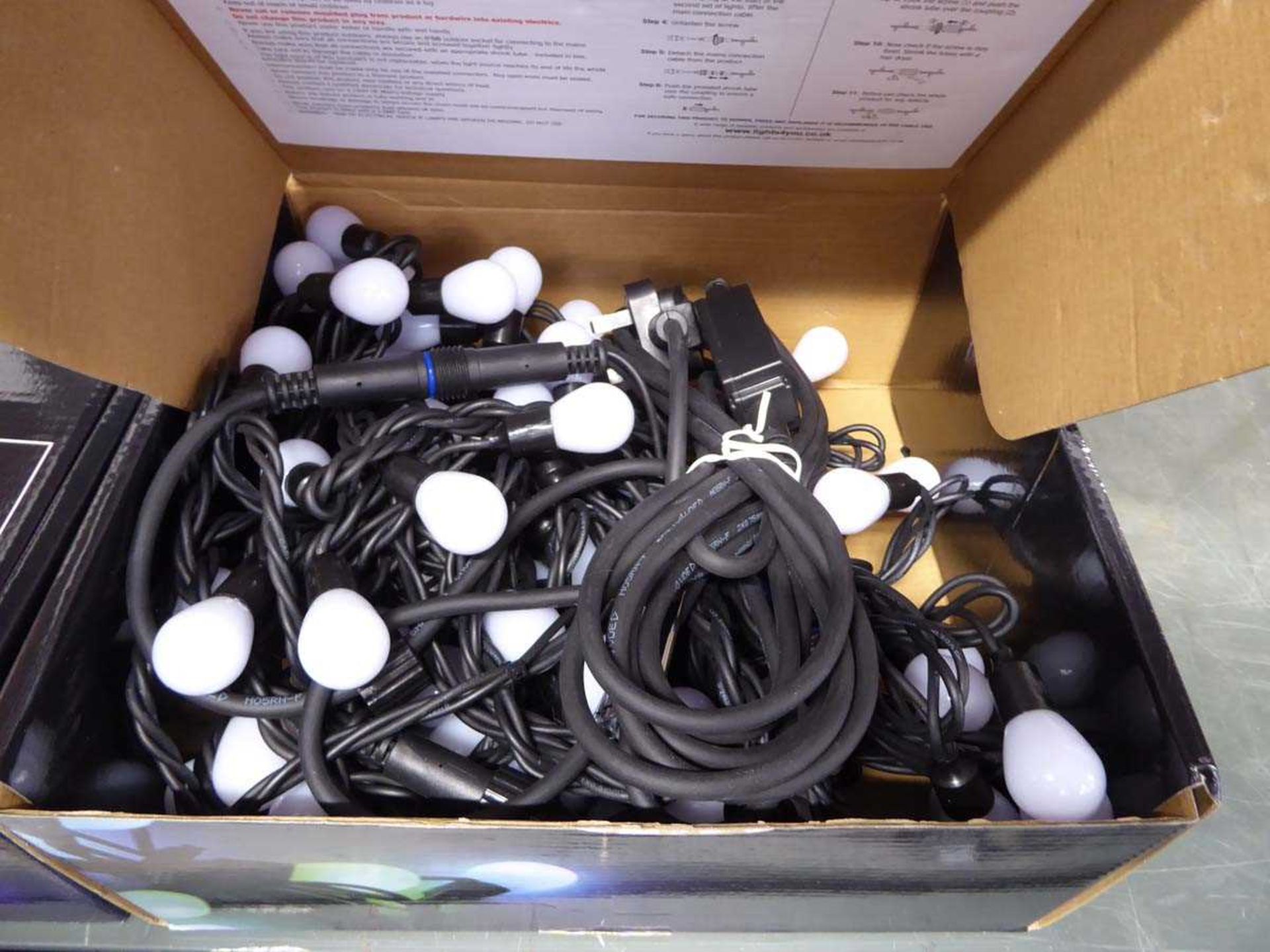 +VAT 2 boxed sets of outdoor colour changing garden lights - Image 2 of 3