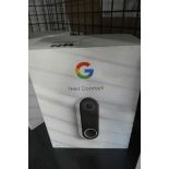 +VAT Boxed Google Nest Hello wired video doorbell
