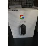 +VAT Boxed Google Nest Hello wired video doorbell