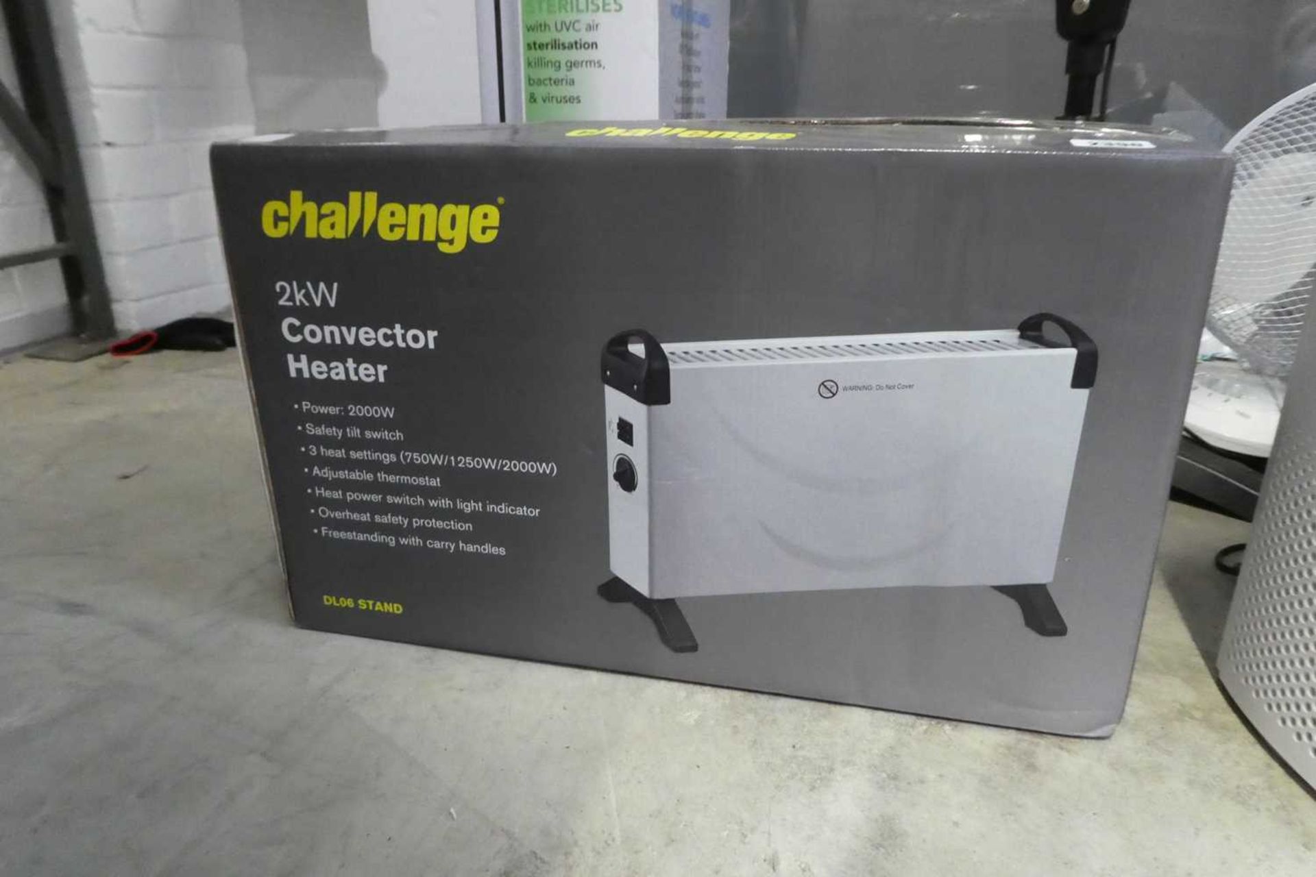 2kW Convector heater