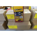 +VAT 3 boxes containing 10 packs each of Flexovit 115 x 230mm 14 hole 5 pack sanding sheet sets (120