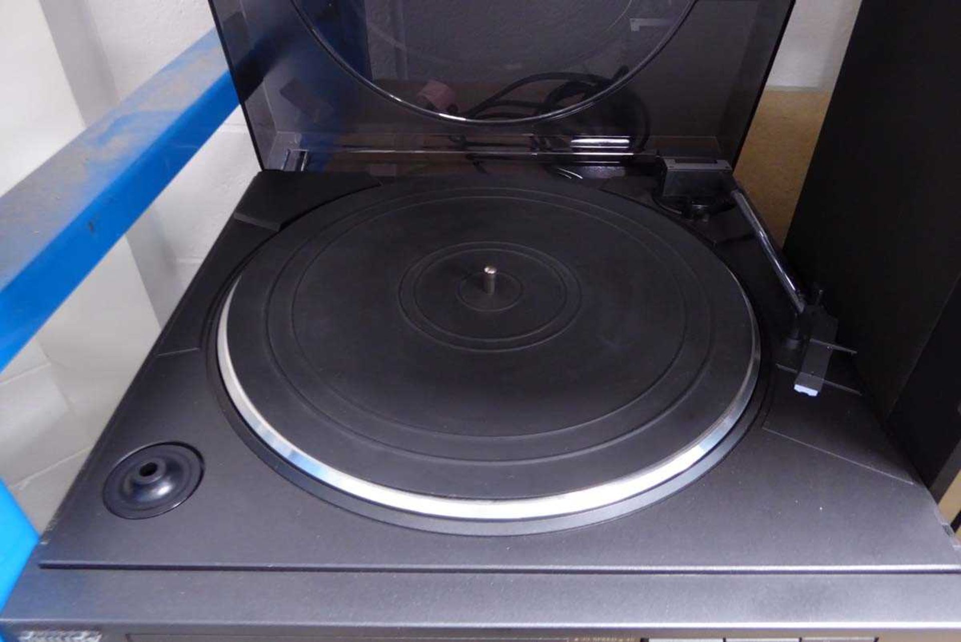 Phillips turntable FP260 with Panasonic stereo music system SGJ555L - Image 2 of 4