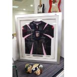 U.S. Citta Di Palermo shirt, signed by the 2006-2007 squad, framed with COA