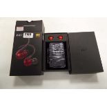 Boxed pair of Fiio F9 Hi-res Audio Dynamic Hybrid earphones