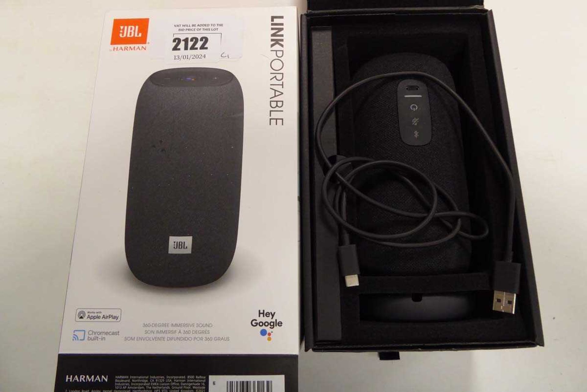 +VAT JBL Harmon Link portable smart speaker