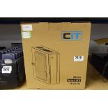 Boxed CIT Ultra Mini ITX computer with Intel CPU and ASUS motherboard