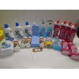 +VAT Dettol Laundry sanitiser, Cif multi surface cleaner, Harpic toilet cleaner, Household