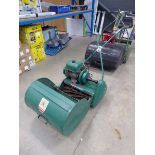 Ransomes Marquess petrol powered cylinder mower complete with grass box