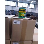 +VAT Box containing 10 rolls of green 115mm x 5m 60 grit sandpaper