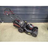 +VAT Power Works battery powered mower with grass box - with battery and charger