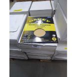 +VAT 3 boxes containing approx. 30 sheets of general purpose medium grit sandpaper
