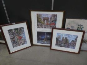 Three Parisian prints