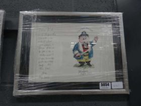 Print of Captain Pugwash