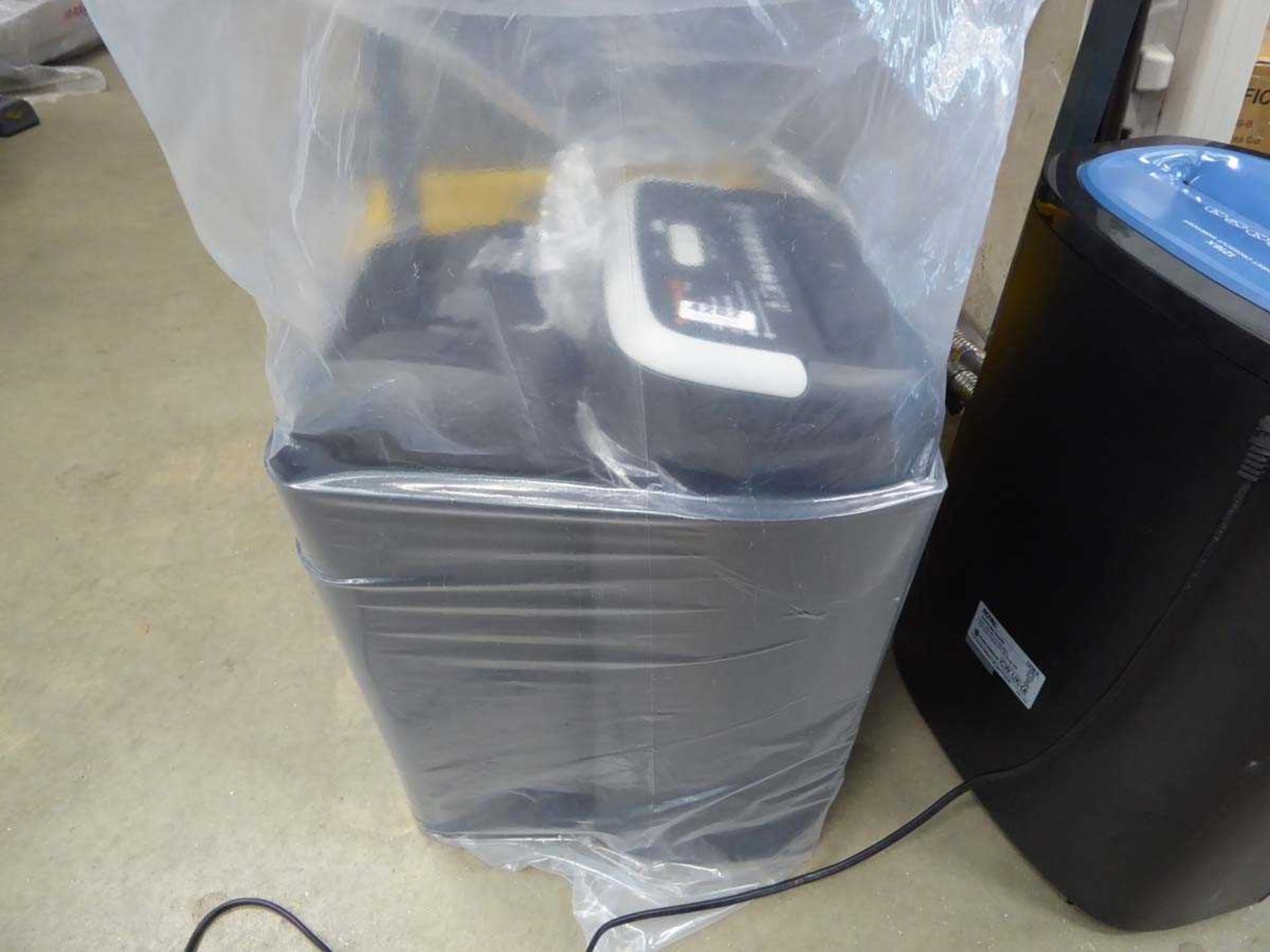 Bag containing small shredders
