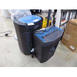 +VAT Two Royal paper shredders