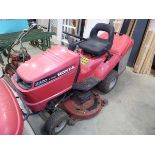 Honda Vtwin 2220 petrol powered ride on mower with grass box and disconnected mower bed