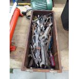 Small box of spanners