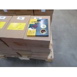 +VAT Three boxes of 115mm 80 grit sanding discs