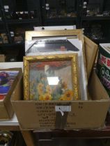 +VAT Box containing Chinese and other prints, plus loose pictures