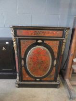 Boulle work pier cabinet