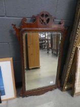 Georgian mahogany mirror