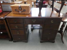 Edwardian kneehole desk