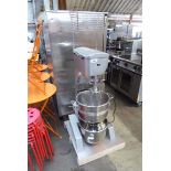 +VAT Chefmaster Mixer30l HEB 634 30l commercial mixer with bowl and single attachment