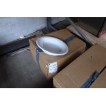 +VAT 6 large white decorative bowls