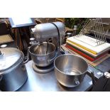 +VAT Kitchen Aid heavy duty mixer with 2 bowls and 2 attachments