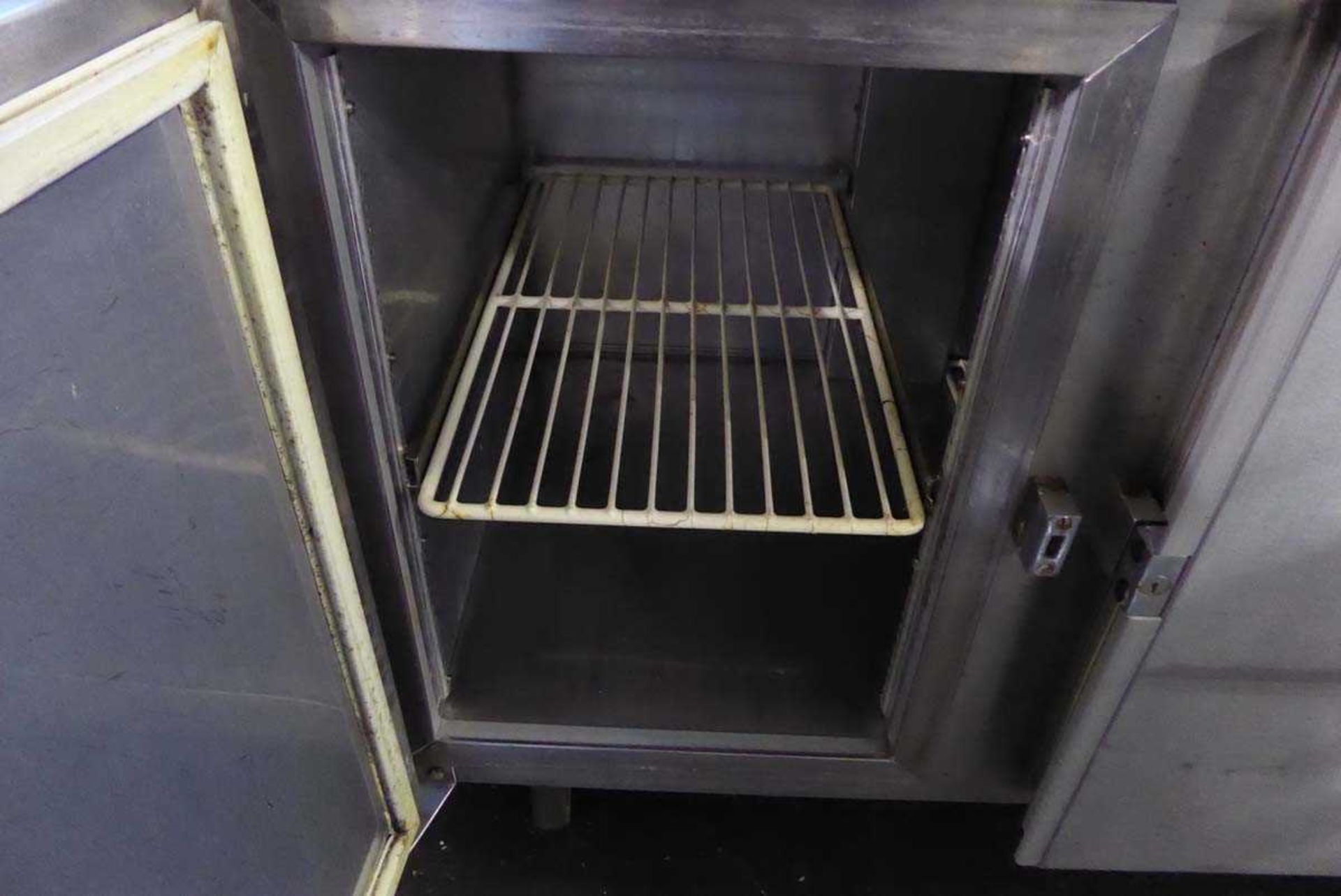 185cm Lockhart Sadia 3 door counter fridge (failed electrical test) - Image 2 of 2