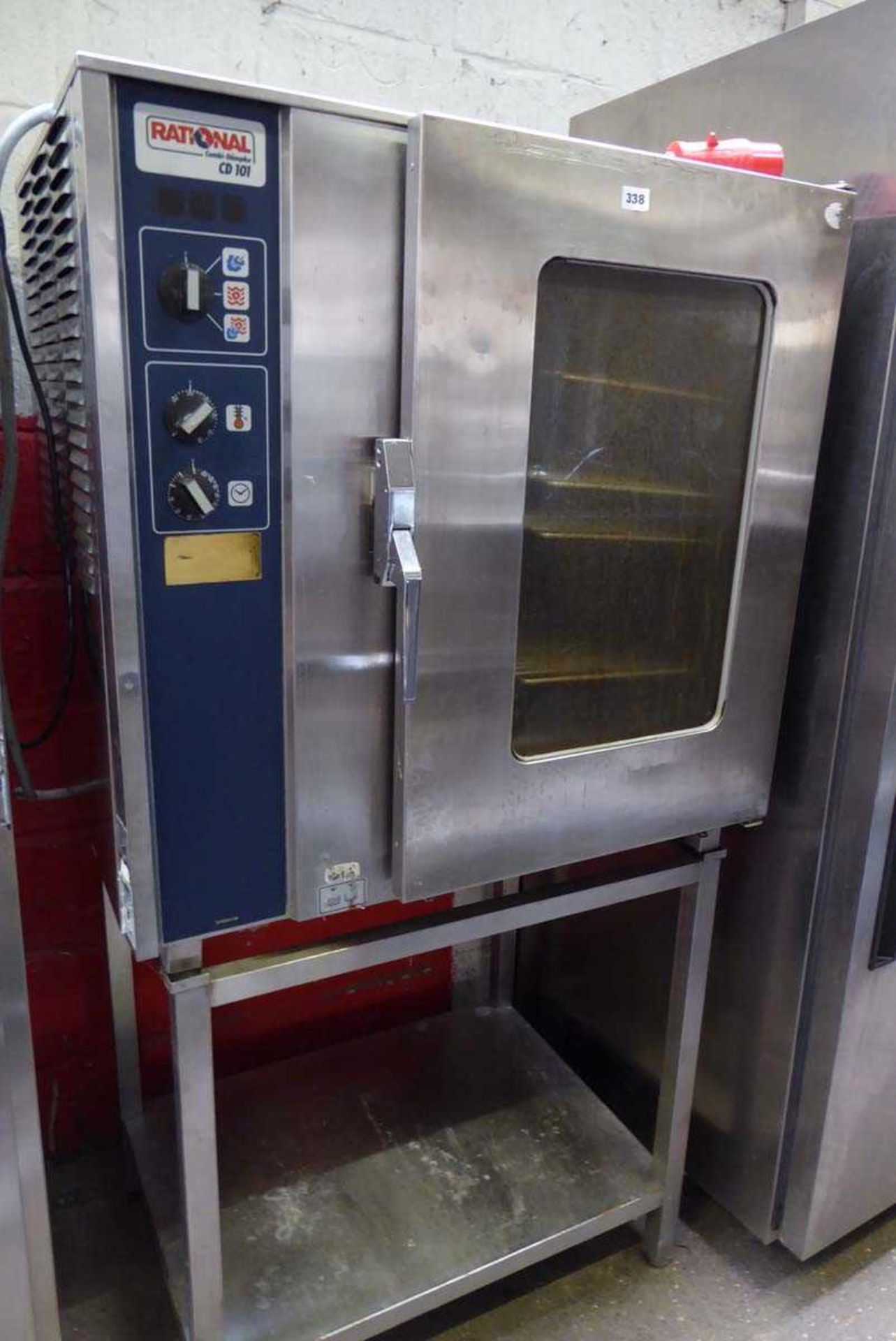 90cm electric Rational model CD101 combi-dampfer 10 grid combination ...