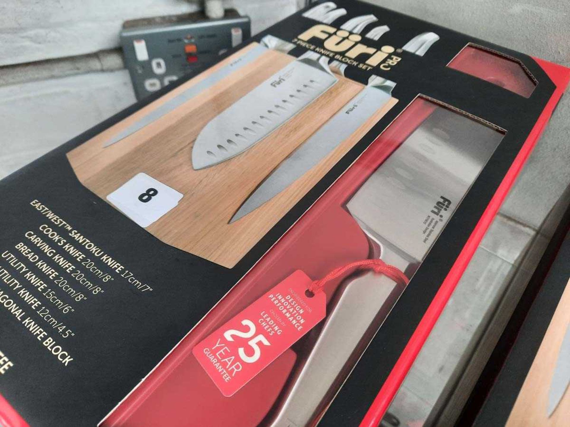 Furi Pro 7 piece knife block set - Image 2 of 3