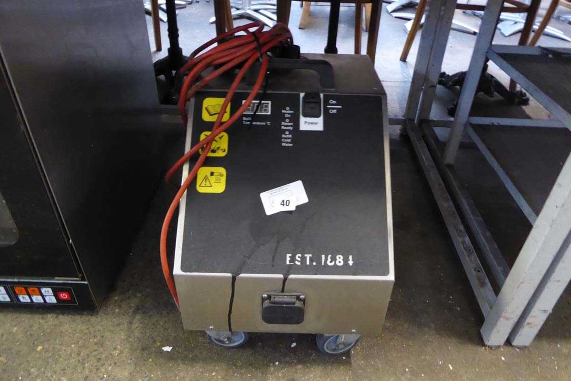 +VAT Electric steam cleaner unit