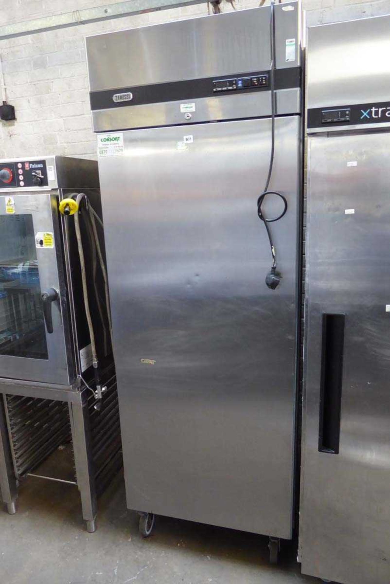 75cm Zanussi single door fridge