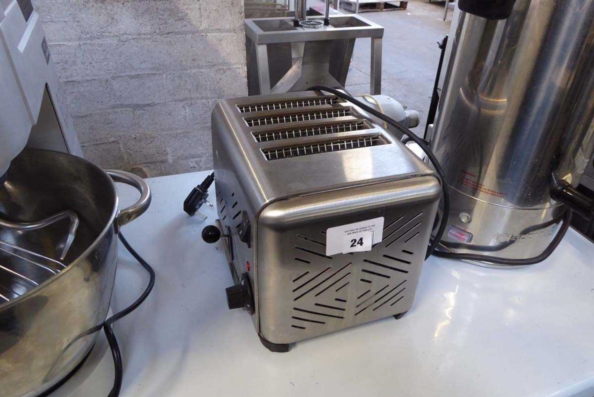 +VAT Chefmaster 4 slice toaster