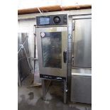 50cm electric Lainox LXTYPCOEN101 10 grid combination oven on stand