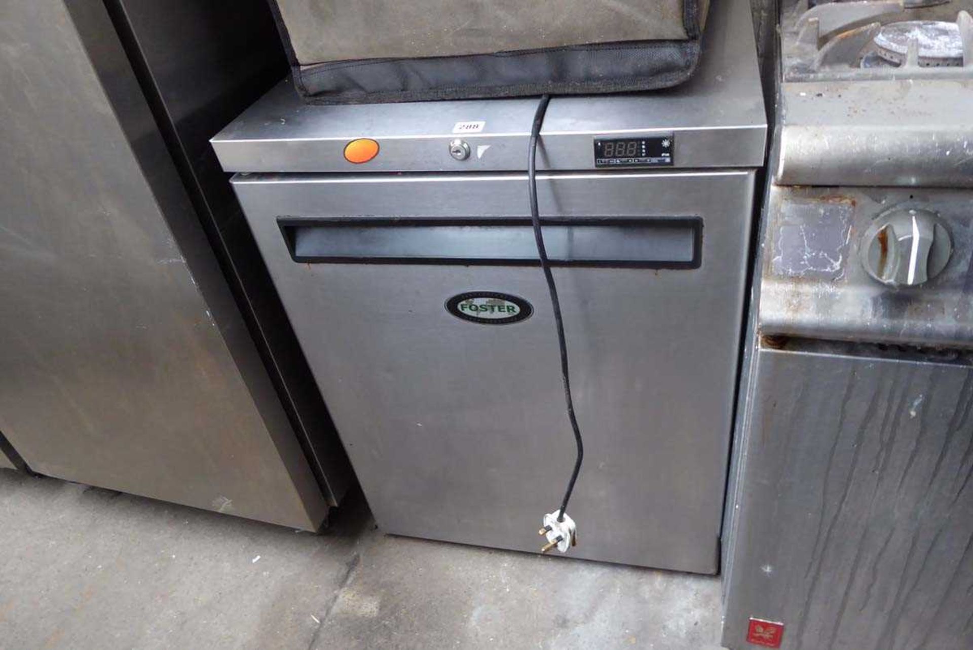 60cm Foster LR150-A under counter single door freezer