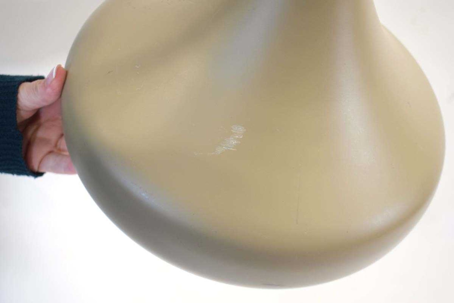 A contemporary Danish matt grey pendant light - Image 2 of 2