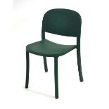 Jasper Morrison for Emeco, an American '1 Inch Reclaimed' chair in green, with box