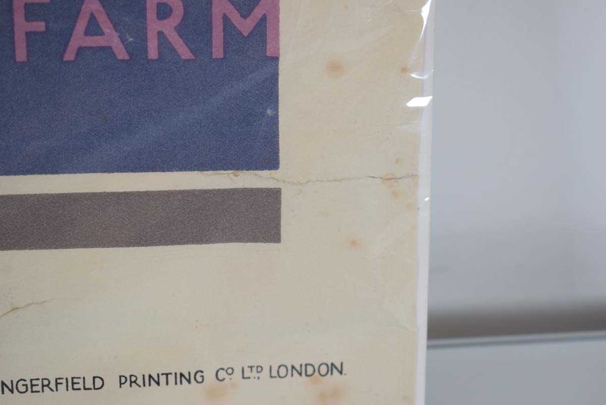 Gregory Brown (1887-1941), A London Zoo poster, 'Camden Town, Regents Park, Chalk Farm', printed - Image 3 of 11