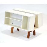 Ernest Race for Isokon Plus, a 'Penguin Donkey' Mark II bookcase manufactured by Windmill Furniture,