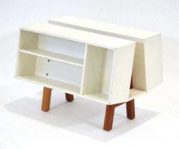 Ernest Race for Isokon Plus, a 'Penguin Donkey' Mark II bookcase manufactured by Windmill Furniture,