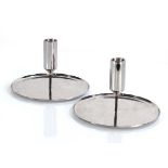 A pair of Georg Jensen 'Tunes' candle holders (2)