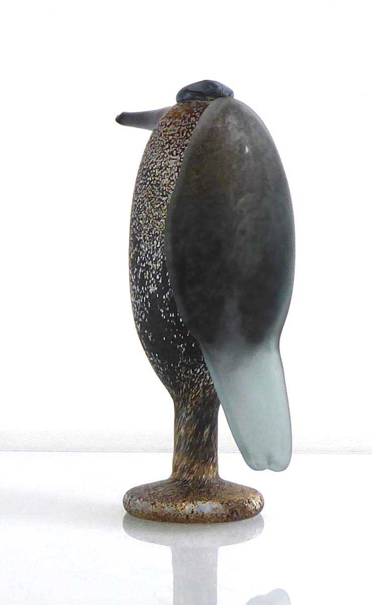 Toikka Butler for iittala, a Finnish art glass sculpture modelled as a bird, sticker to the - Bild 2 aus 5