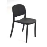 Jasper Morrison for Emeco, an American '1 Inch Reclaimed' chair in grey, with box