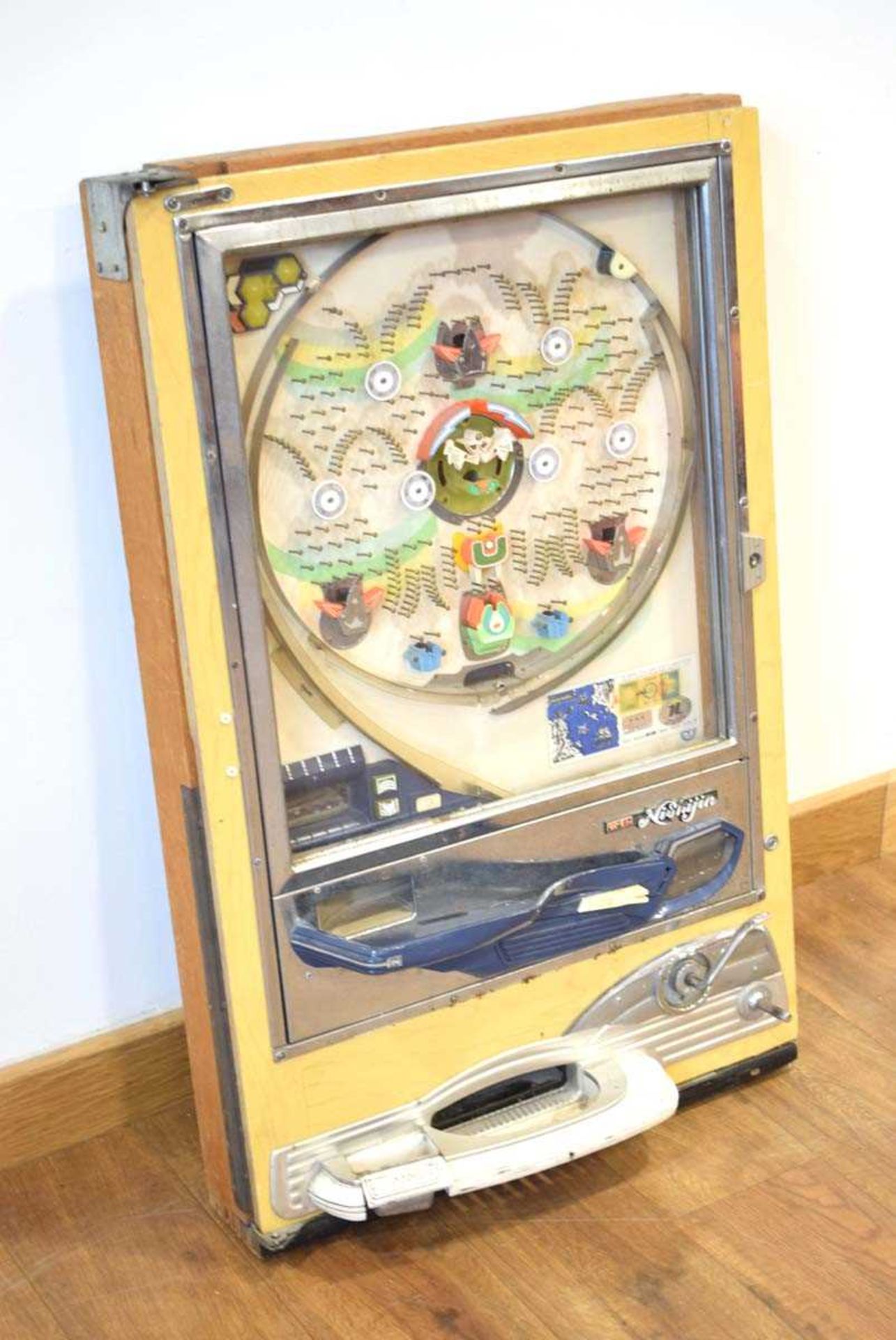 A Japanese Pachinko pin-ball games machine, 83 x 52 cm The working order is unknown and there is - Image 3 of 3